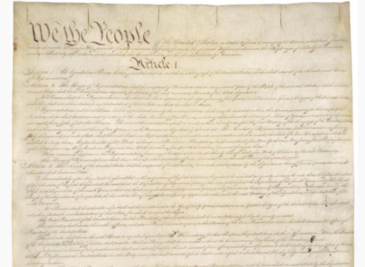 Constituția SUA, Foto: archives.gov
