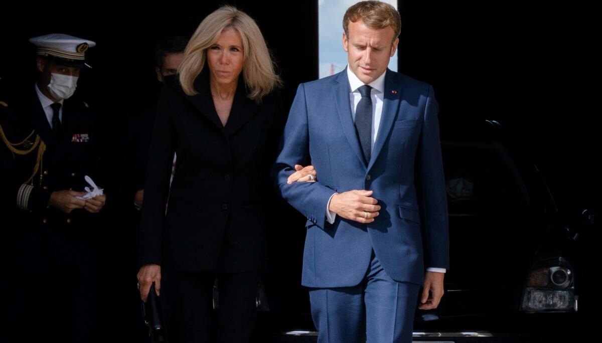 Emmanuel Macron și soția sa Brigitte Macron / foto: Președinția franceză