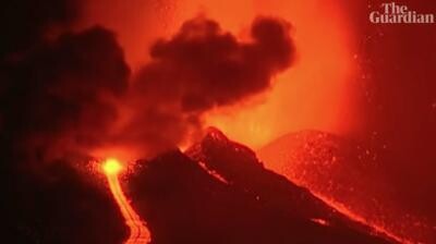 Alertă! Cel mai mare vulcan din lume erupe din nou / Foto: captură video