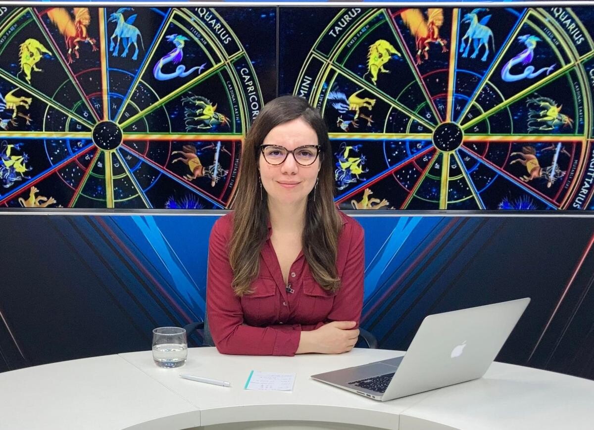 Astrolog Daniela Simulescu / Foto emisiune