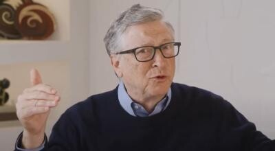 Bill Gates, la Forumul de la Davos / Captură youtube