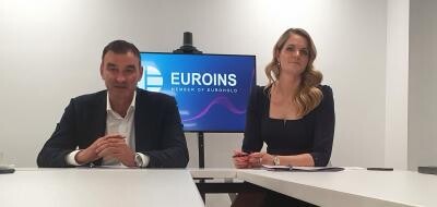 Kiril Boshov (CEO al Euroins Insurance Group) si Tanja Blatnik (CEO Euroins România)