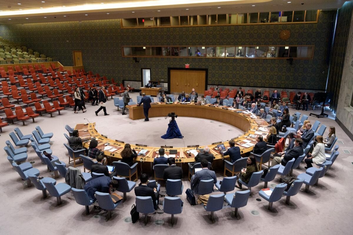 Discuții în Consiliul de Securitate pe marginea situației din Siria, 1 mai 2022 / Foto: ONU, Manuel Elias