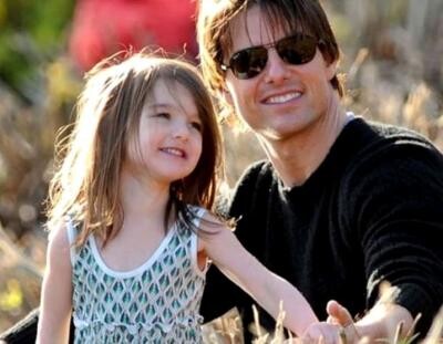 Tom Cruise şi fiica sa, captură video