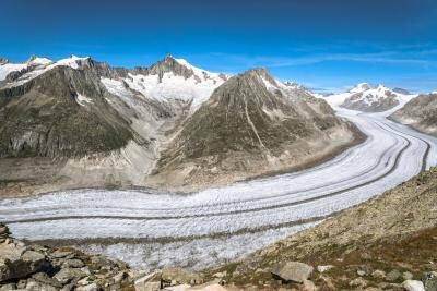 Ghețarul Aletsch, flickr / Domenico Convertini