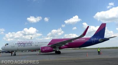 Wizz Air suspendă zborurile din România spre cinci orașe din Europa / Sursa foto Agerpres