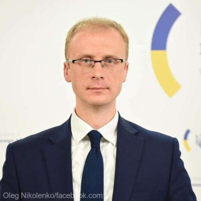 Purtătorul de cuvânt al Ministerului de Externe ucrainean, Oleg Nikolenko. Sursa: Agerpres
