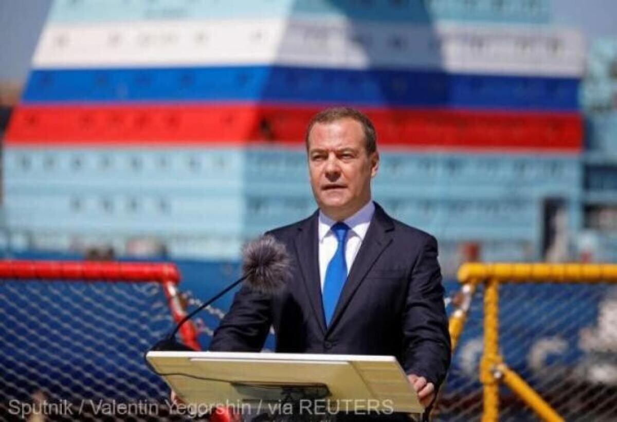 Dmitri Medvedev, nou atac la adresa autorităţilor de la Chişinău: Această țară nu mai există. Au vândut-o României / Foto: Agerpres