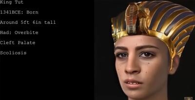 Tutankhamon "readus la viață": Oamenii de știință reconstruiesc chipul regelui după 3.300 de ani