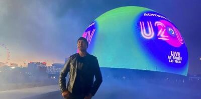 U2 a făcut un spectacol explosiv în Las Vegas, într-o arenă cu 160.000 de difuzoare și ecrane circulare cu rezoluție 16K/Facebook