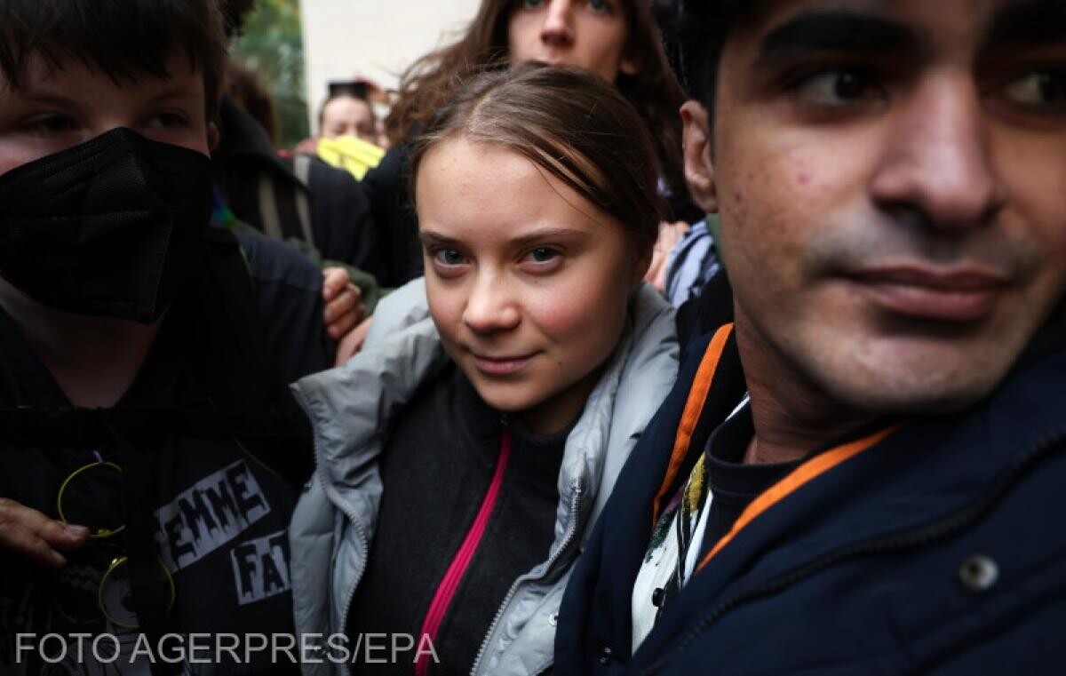 Greta Thunberg a pledat nevinovată după ce a fost arestată la un protest din Londra: Agerpres