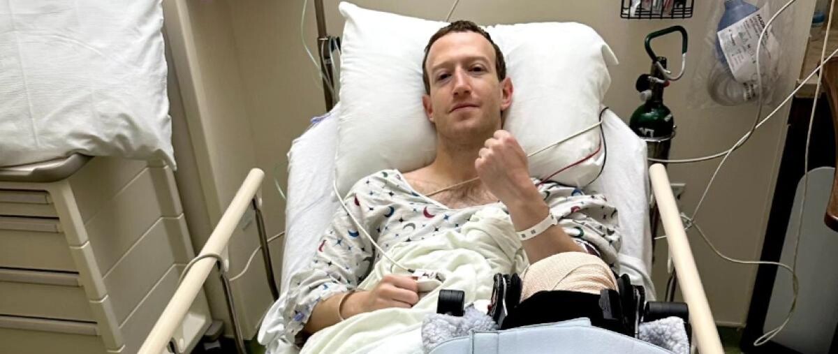 Mark Zuckerberg, pe patul de spital. Ce a pățit CEO Meta/Instagram
