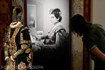 Soprana Maria Callas, celebrată la o sută de ani de la naşterea sa. Un muzeu la Atena, o expoziţie, o hologramă / Foto: Agerpres